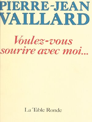 cover image of Voulez-vous sourire avec moi...